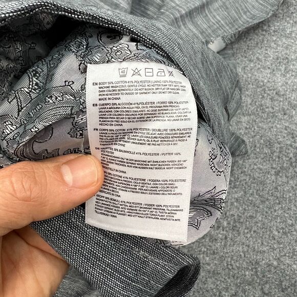 Chef Works Waitstaff Vest Mens 2XL XXL Gray Button Up Urban Collection Server - Picture 6 of 11